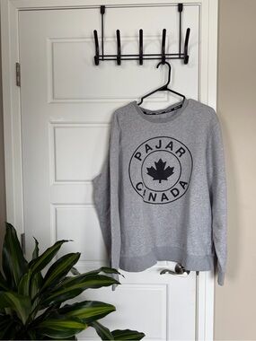 Men’s PAJAR Grey Logo Crewneck Sweatshirt